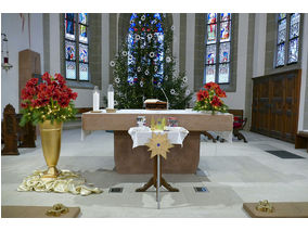 Aussendung der Sternsinger in Naumburg (Foto: Karl-Franz Thiede)